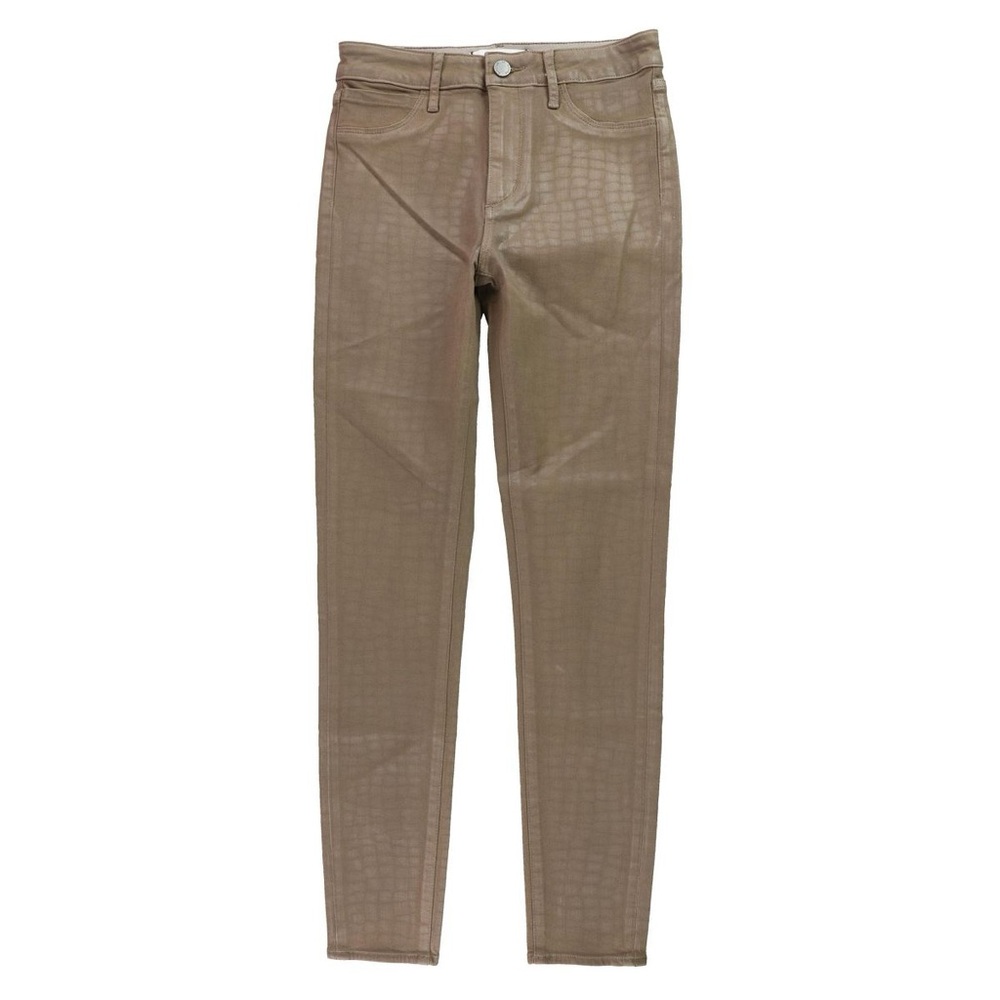 (B5) Articles of Society Taupe Brown Womens Hilary High Rise Skinny Fit Jeans 27